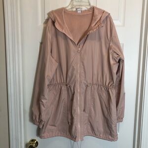 Old Navy Active Zip Up Hooded Lightweight Jacket. Size XL